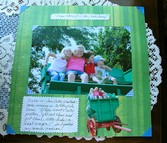 Example of Physical scrapbooking